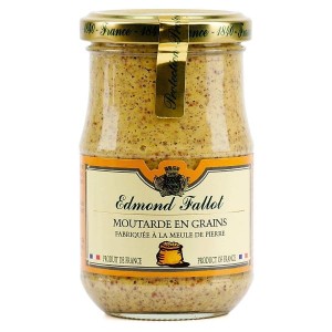 Francuska musztarda ziarnista Dijon Edmond Fallot 205g